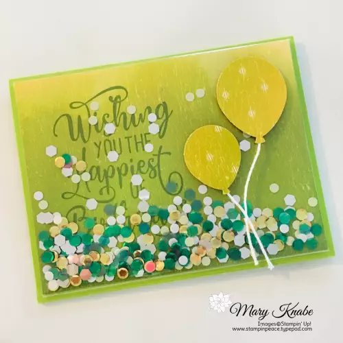 Happiest of Birthdays Stamp Set & Balloon Bouquet Punch by Stampin' Up!