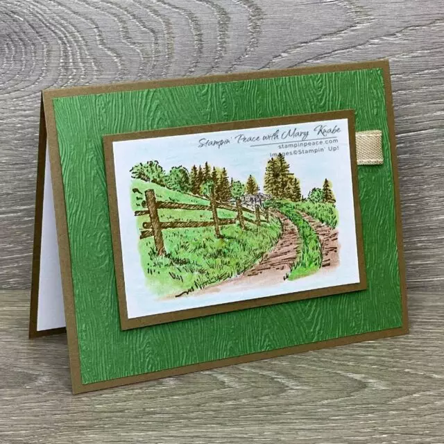 Coloring Techniques with In The Country Stamp Set